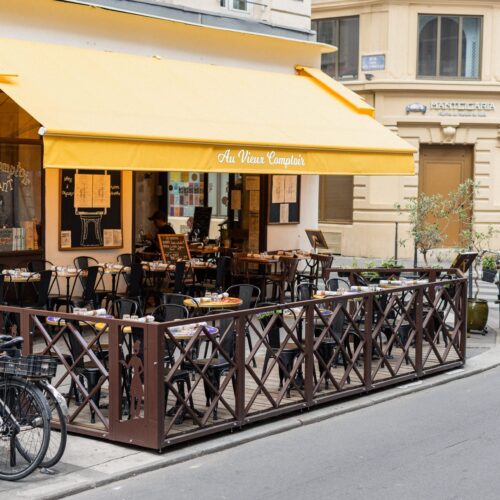 Terrasse éphémère Au Vieux Comptoir